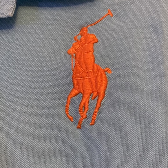 Great Condition Slim Fit Ralph Lauren Big Horse Polo Shirt size XL(18-20) - Picture 2 of 8